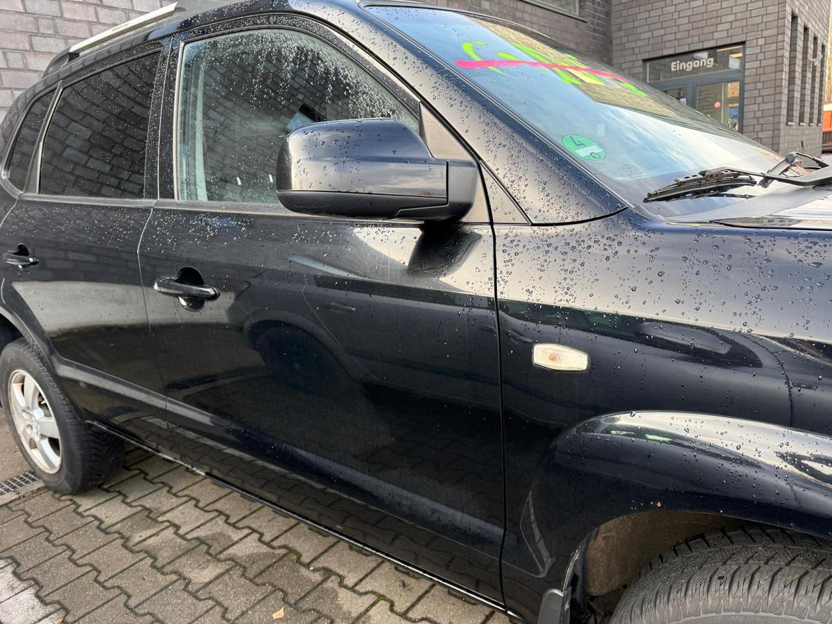 Hyundai Tucson JM original T&uuml;r vorn rechts EB Ebony Black Rohbau BJ06